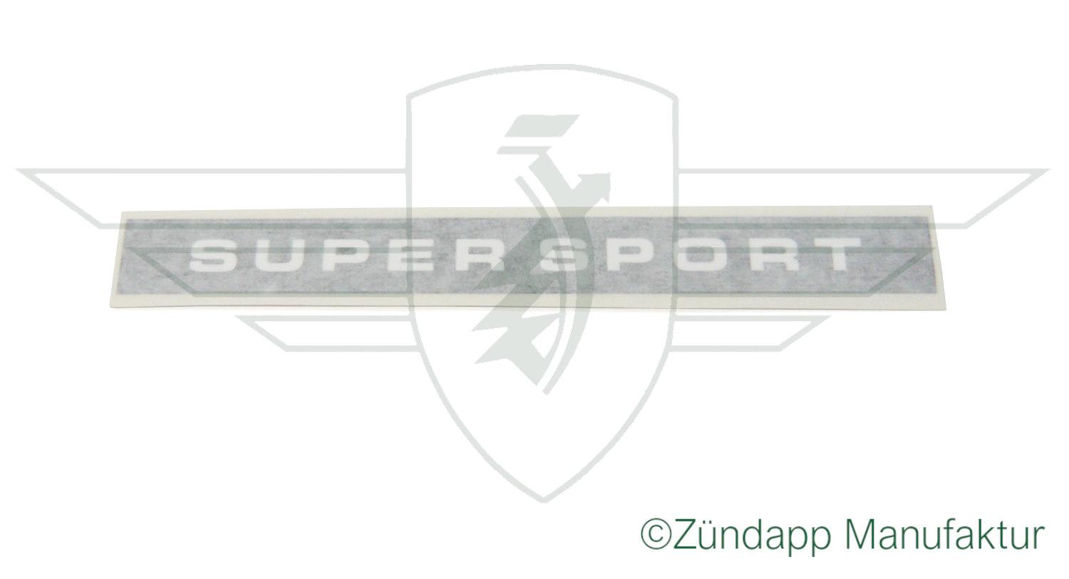 Decal "Super Sport"